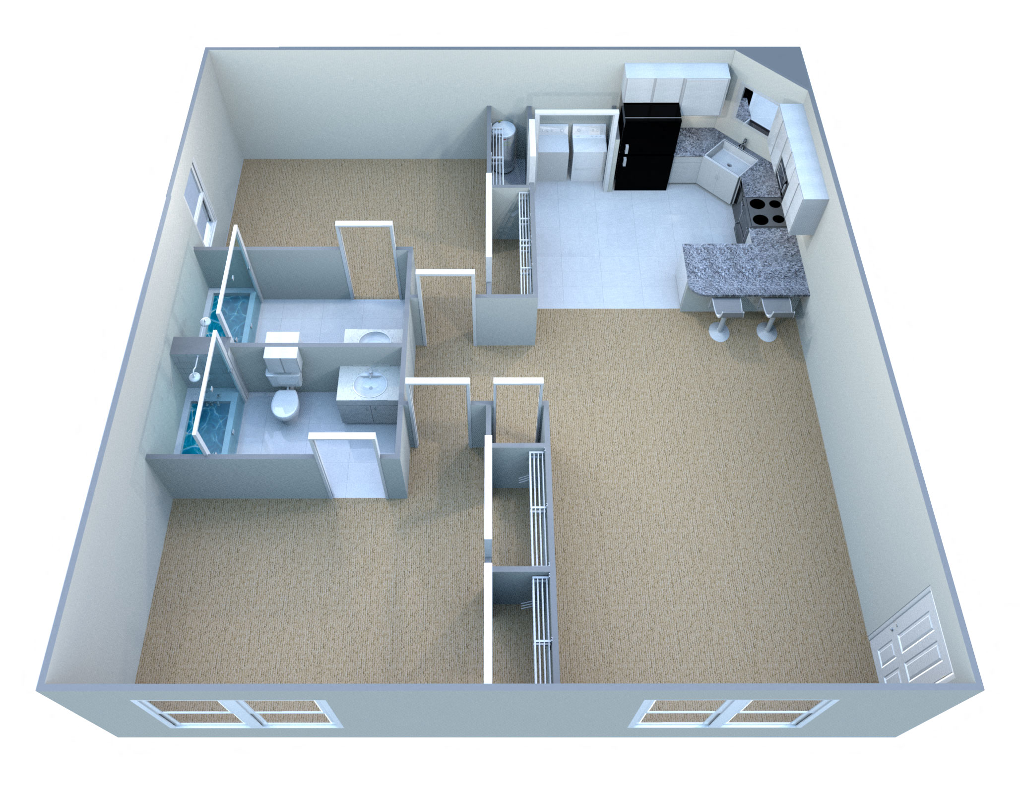 Suite A Floorplan